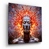 Mind Glass Wall Art|| Designer's Collection.